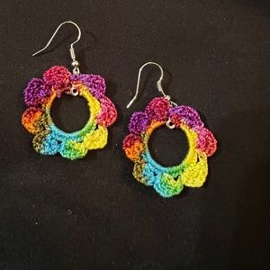 Crocheted Earrings (handmade)